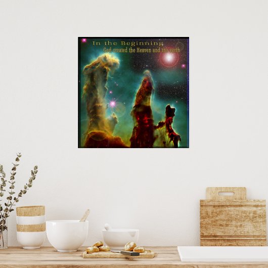 創世記1のポスター ポスター (キッチン)