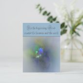 創世記1最初に神は天国を創造した ポストカード (スタンド正面)