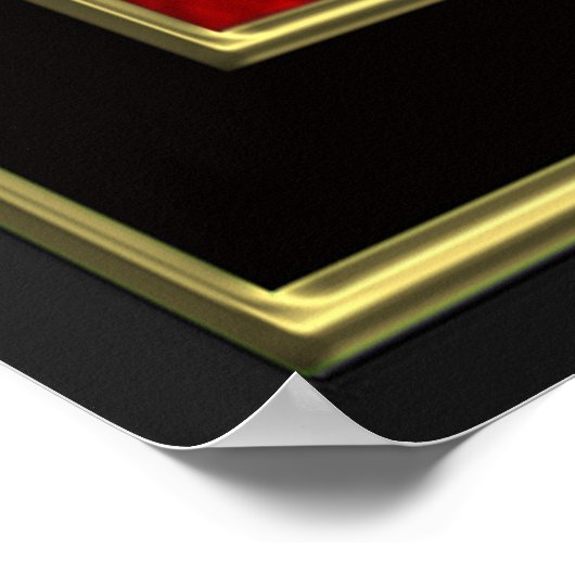 創世記1最初に神は黒を造られた ポスター (角)