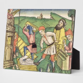 創世記11 1-9建物バベルの塔、t フォトプラーク (側面)