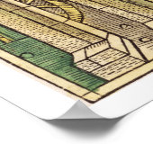 創世記11 1-9建物バベルの塔、t ポスター (角)