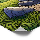 創世記15:アブラムの聖なる時 ポスター (角)