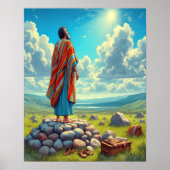 創世記15：アブラムの聖なる視線 ポスター (正面)