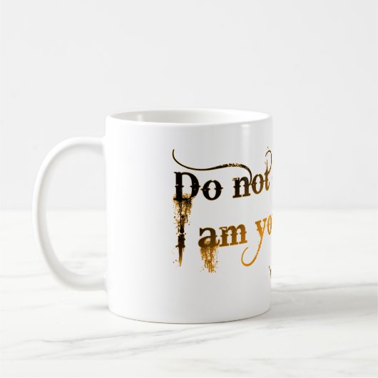 創世記15:1 コーヒーマグカップ (左)