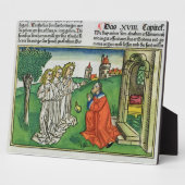 創世記18 2アブラハムと三天使の出 フォトプラーク (側面)