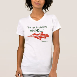 創世記1:1シャツ Tシャツ