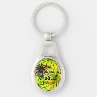 創世記1:1最初の神で…"聖書の真理K キーホルダー