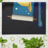 創世記1:1 -建築 キッチンタオル (折り畳み)