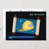 創世記1:1 -建築 招待状 (正面/裏面)