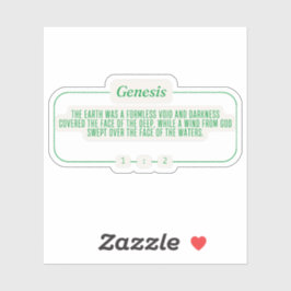 創世記1:2 シール