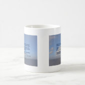 創世記1 6-8大空を見よ コーヒーマグカップ (中央)