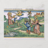 創世記21 1-14アブラハムがイサクを捧げたもの ポストカード (正面)