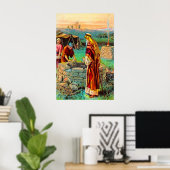 創世記26アイザックDigs Wellsポスター ポスター (ホームオフィス)