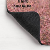 創世記27:3ホワイトテールバックマウスパッド マウスパッド (コーナー)