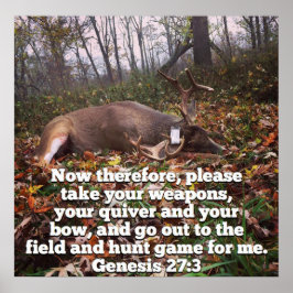 創世記27:3ポスター ポスター
