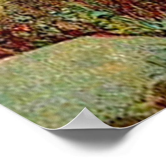 創世記28ヤコブ神のポスターからの夢を持つ ポスター (角)