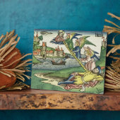 創世記28 10ヤコブの梯子、'ニュルンベルクから フォトプラーク (側面)