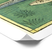 創世記28 10ヤコブの梯子、'ニュルンベルクから ポスター (角)