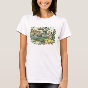 創世記28 10ヤコブの梯子、'ニュルンベルクから Tシャツ