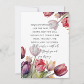 創世記28:14お母感動的さんのためのカード シーズンカード (正面)