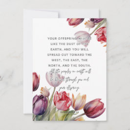 創世記28:14お母感動的さんのためのカード シーズンカード