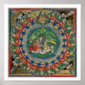 創世記2:22神はエバを創造された。 ポスター (正面)