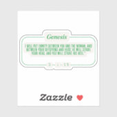 創世記3:15 シール (シート)