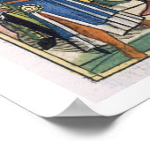 創世記41 14-24パロの夢、「ニュー」から ポスター (角)