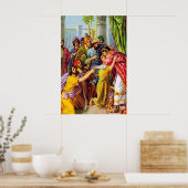 創世記45ヨセフは彼が誰であるかを告げる ポスター (キッチン)