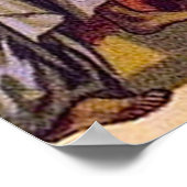 創世記47ヤコブ・ファラ賛美オポスター ポスター (角)