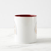 創世記9:13-16、虹 ツートーンマグカップ (中央)