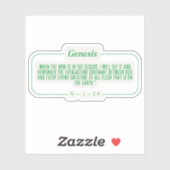 創世記9:16 シール (シート)