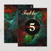 創世記 テーブル ナンバー ポストカード (正面/裏面)