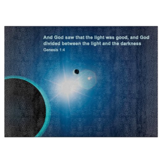 創世記 – 光と闇 カッティングボード (正面)