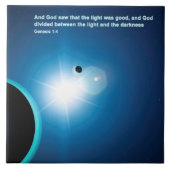 創世記 – 光と闇 タイル (正面)