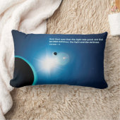 創世記 – 光と闇 ランバークッション (ブランケット)