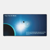 創世記 – 暗闇と光 デスクマット (正面)