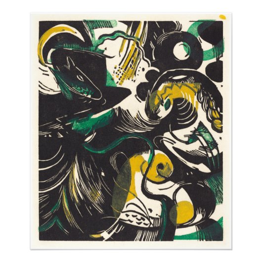 創世記II (Schopbiomsgeschichte II) (1914) フォトプリント (正面)