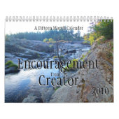 創作者からの勇気付けられる カレンダー (カバー)