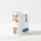 創傷気にナースステッカーパック – 創傷気にナース コーヒーマグカップ (中央)