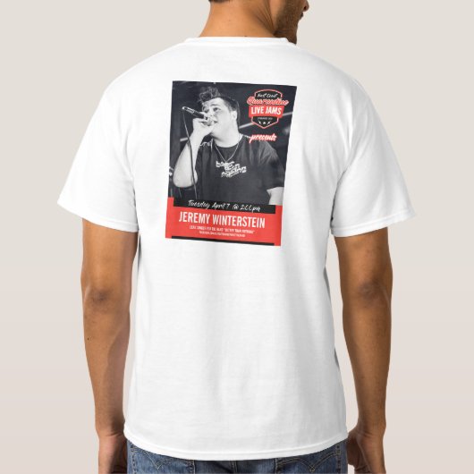 創始者のTee - Jeremy Winterstein Tシャツ (裏面)