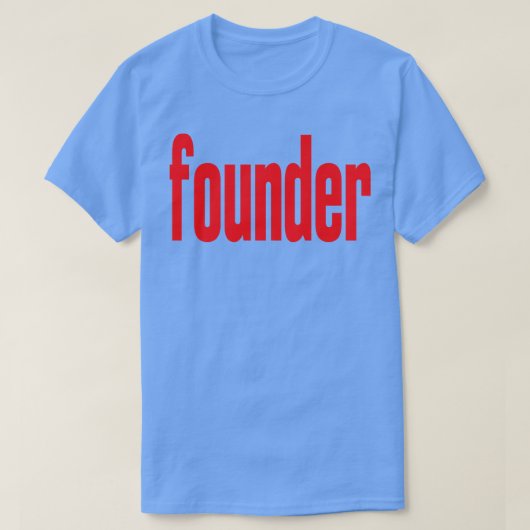 創始者 Tシャツ (デザイン正面)