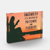 創意工夫の忍耐力感動的- フォトブロック (左)