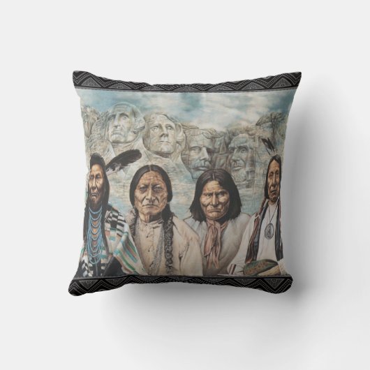 創業の父 クッション (裏面)