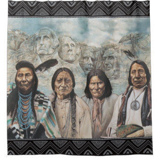 創業の父 シャワーカーテン