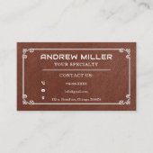 創業パーソナライズされた者連絡情報カード 名刺 (正面)