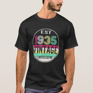 創業1935年 ヴィンテージ 1935年 87歳の誕生日 Tシャツ