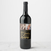 創業50年 ワインラベル (正面)