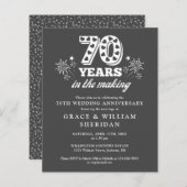 創業70周年招待状 (正面/裏面)