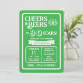 創業90周年おめでとう Brewery Surprise Cheers and Beers 招待状 (スタンド正面)
